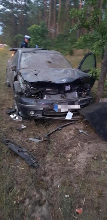Wypadek pod Kaszewcem na DK-60. Jedna osoba trafiła do szpitala [23.06.2018] - zdjęcie #1 - eOstroleka.pl