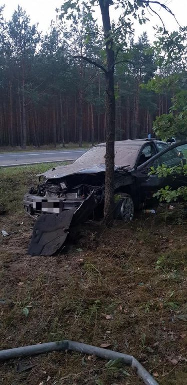 Wypadek pod Kaszewcem na DK-60. Jedna osoba trafiła do szpitala [23.06.2018] - zdjęcie #5 - eOstroleka.pl