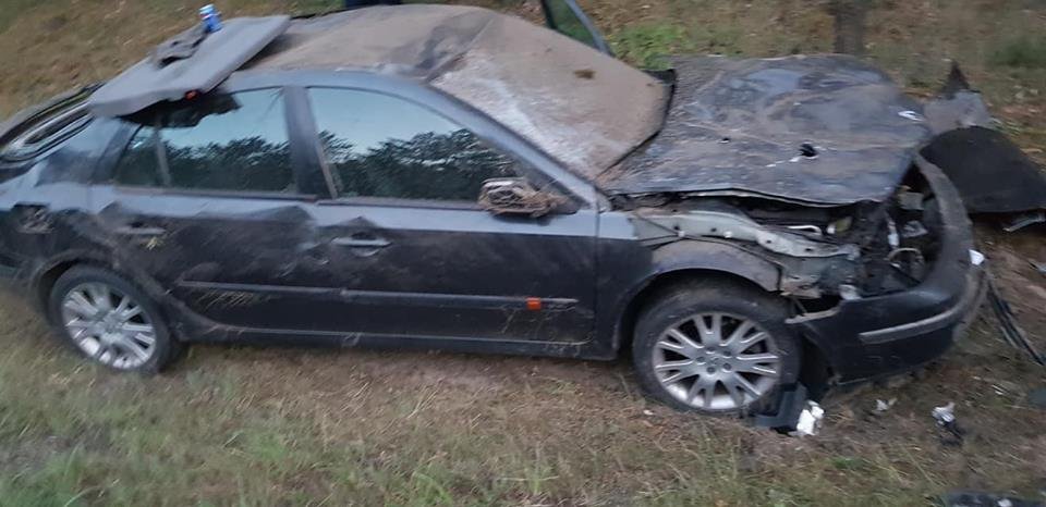 Wypadek pod Kaszewcem na DK-60. Jedna osoba trafiła do szpitala [23.06.2018] - zdjęcie #6 - eOstroleka.pl