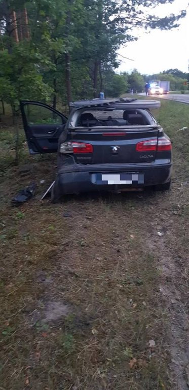 Wypadek pod Kaszewcem na DK-60. Jedna osoba trafiła do szpitala [23.06.2018] - zdjęcie #7 - eOstroleka.pl