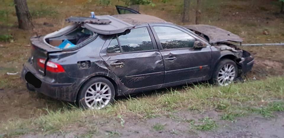 Wypadek pod Kaszewcem na DK-60. Jedna osoba trafiła do szpitala [23.06.2018] - zdjęcie #8 - eOstroleka.pl