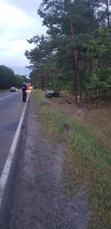 Wypadek pod Kaszewcem na DK-60. Jedna osoba trafiła do szpitala [23.06.2018] - zdjęcie #13 - eOstroleka.pl