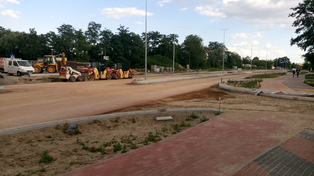 Przebudowa ulic Ostrowskiej i Witosa w Ostrołęce [05.07.2018] - zdjęcie #6 - eOstroleka.pl