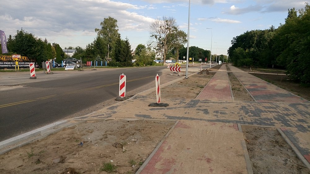 Przebudowa ulic Ostrowskiej i Witosa w Ostrołęce [05.07.2018] - zdjęcie #30 - eOstroleka.pl