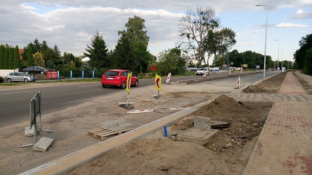 Przebudowa ulic Ostrowskiej i Witosa w Ostrołęce [05.07.2018] - zdjęcie #34 - eOstroleka.pl