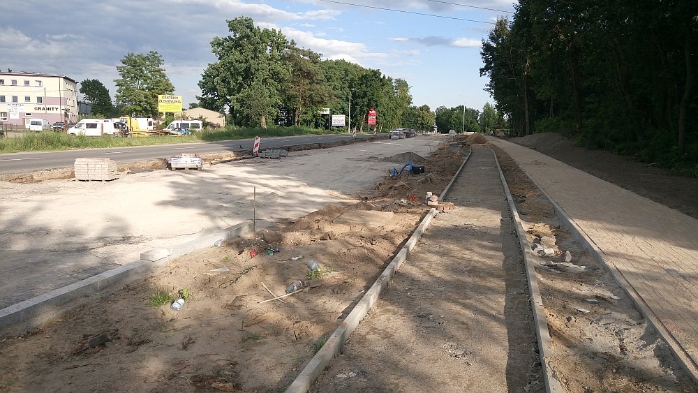Przebudowa ulic Ostrowskiej i Witosa w Ostrołęce [05.07.2018] - zdjęcie #35 - eOstroleka.pl