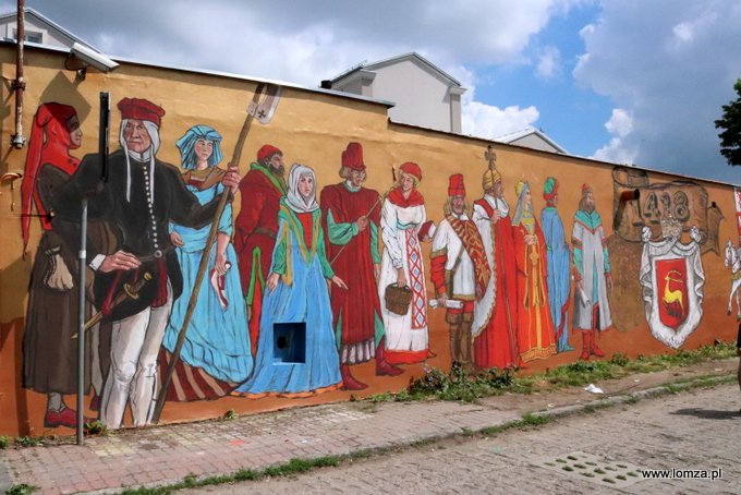 Łomża w patriotycznych muralach z okazji święta niepodległości [06.07.2018] - zdjęcie #9 - eOstroleka.pl