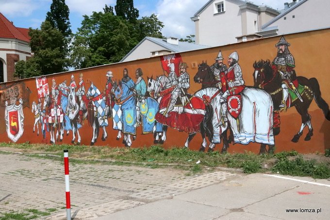 Łomża w patriotycznych muralach z okazji święta niepodległości [06.07.2018] - zdjęcie #11 - eOstroleka.pl