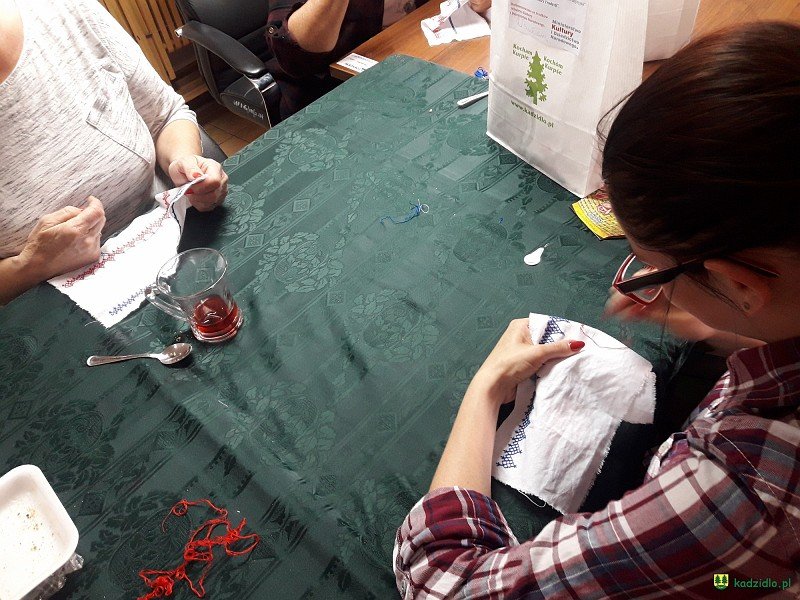 Kadzidło: Uczą się haftów i koronki [09.07.2018] - zdjęcie #11 - eOstroleka.pl