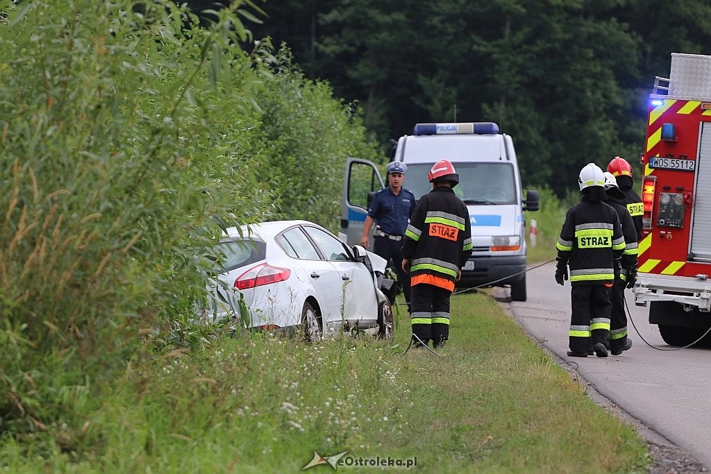 Wypadek w Borawem [11.07.2018] - zdjęcie #11 - eOstroleka.pl