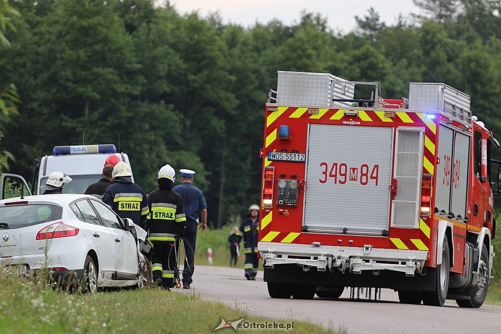 Wypadek w Borawem [11.07.2018] - zdjęcie #16 - eOstroleka.pl