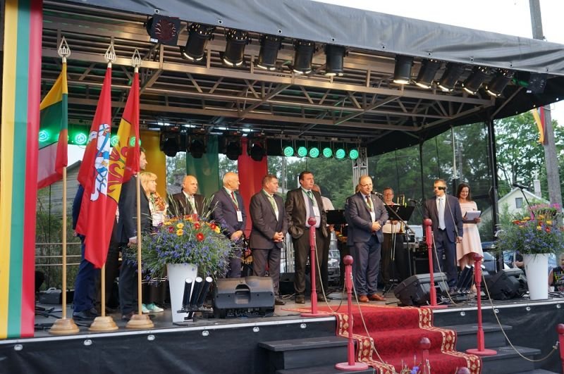 Reprezentacja powiatu na uroczystościach patriotycznych na Litwie [13.07.2018] - zdjęcie #3 - eOstroleka.pl