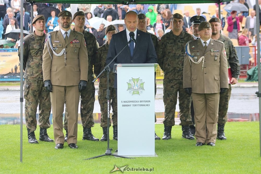 Przysięga żołnierzy z 5. Mazowieckiej Brygad Terytorialnej WOT [15.07.2018] - zdjęcie #154 - eOstroleka.pl