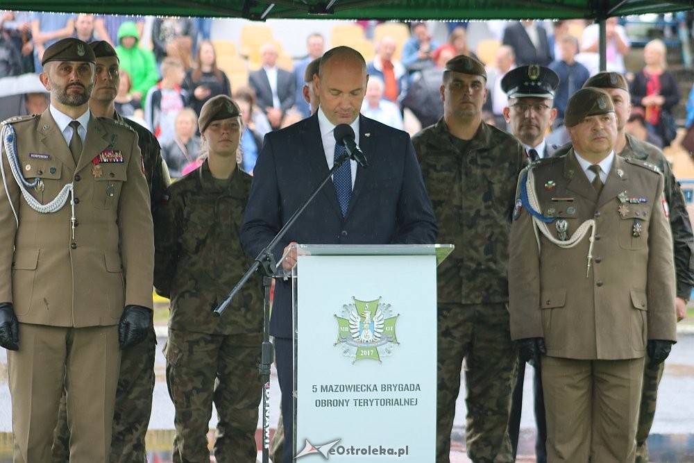 Przysięga żołnierzy z 5. Mazowieckiej Brygad Terytorialnej WOT [15.07.2018] - zdjęcie #147 - eOstroleka.pl