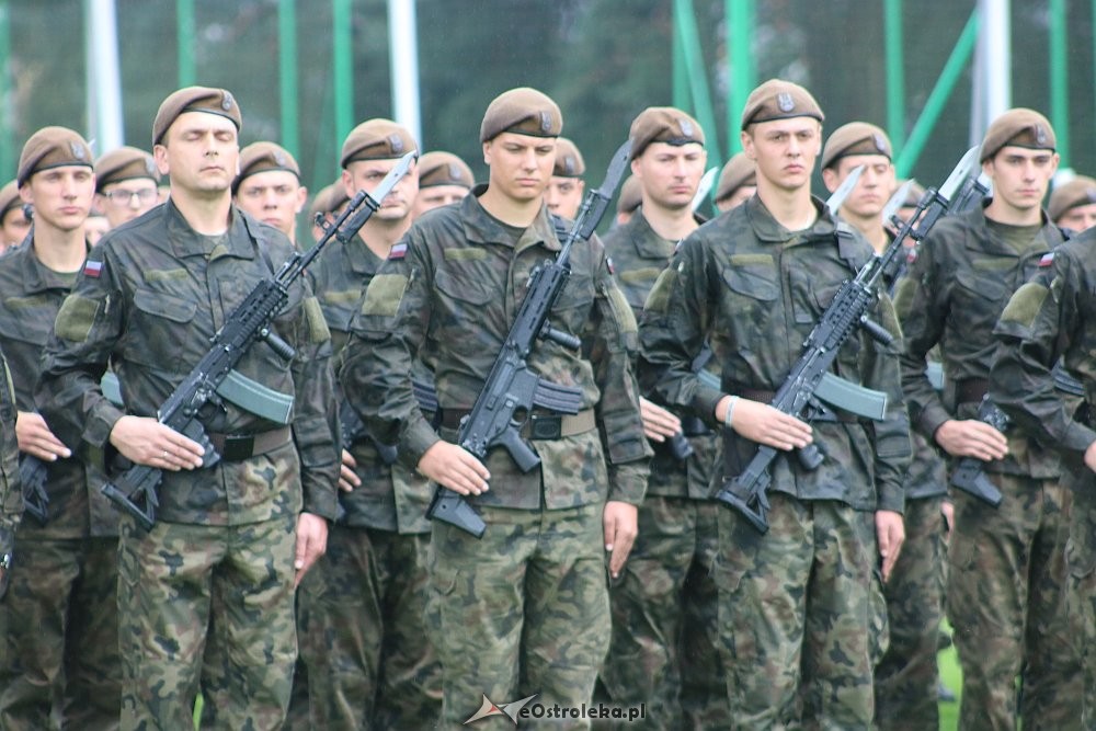 Przysięga żołnierzy z 5. Mazowieckiej Brygad Terytorialnej WOT [15.07.2018] - zdjęcie #72 - eOstroleka.pl