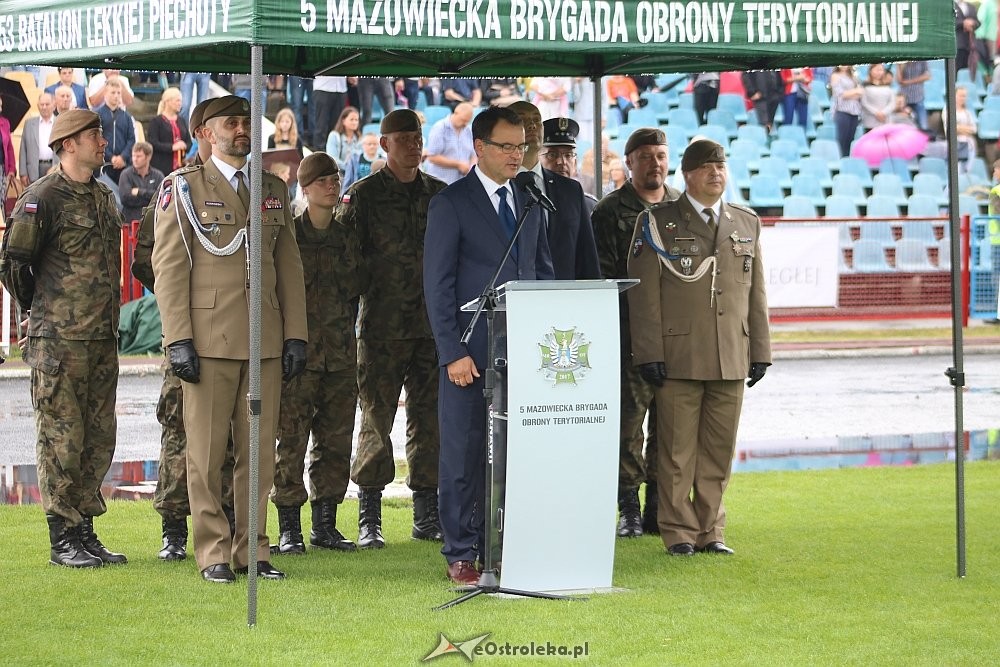 Przysięga żołnierzy z 5. Mazowieckiej Brygad Terytorialnej WOT [15.07.2018] - zdjęcie #83 - eOstroleka.pl
