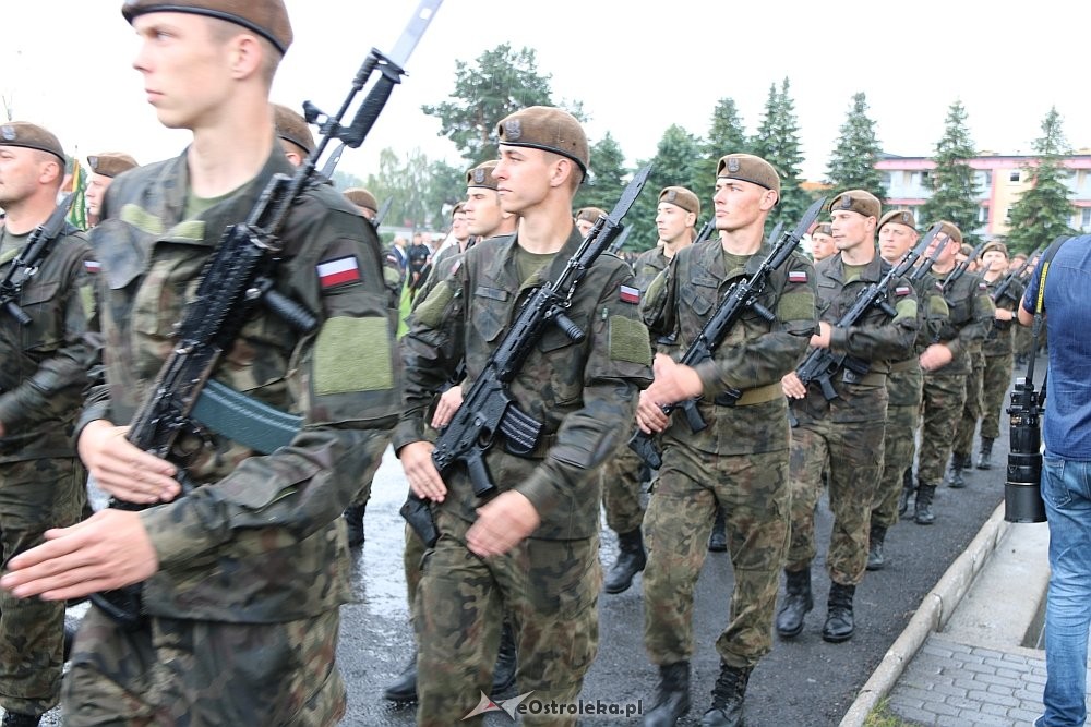 Przysięga żołnierzy z 5. Mazowieckiej Brygad Terytorialnej WOT [15.07.2018] - zdjęcie #35 - eOstroleka.pl