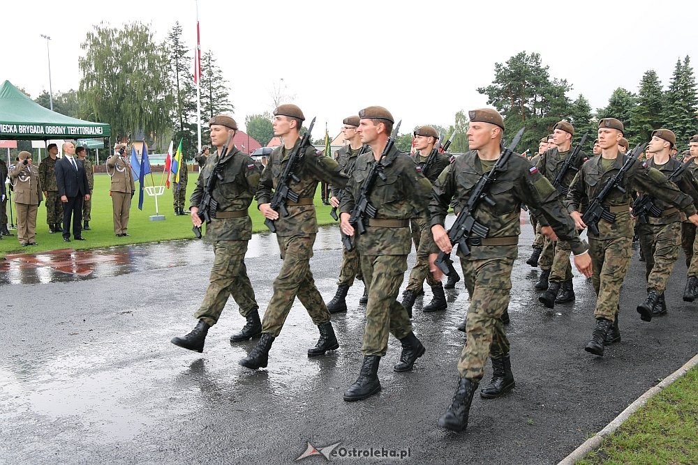 Przysięga żołnierzy z 5. Mazowieckiej Brygad Terytorialnej WOT [15.07.2018] - zdjęcie #28 - eOstroleka.pl