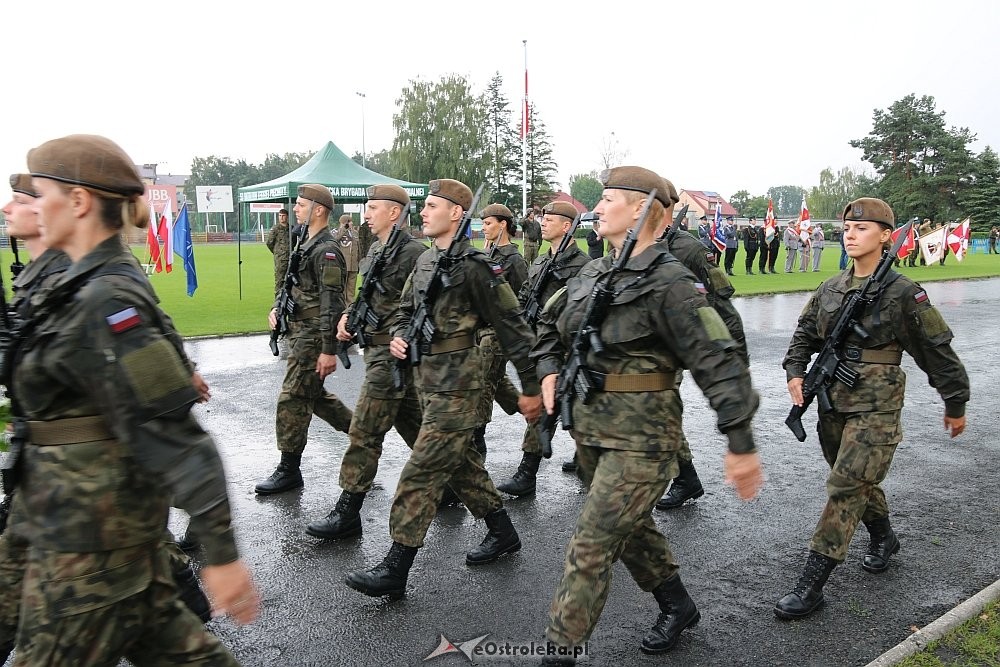 Przysięga żołnierzy z 5. Mazowieckiej Brygad Terytorialnej WOT [15.07.2018] - zdjęcie #25 - eOstroleka.pl
