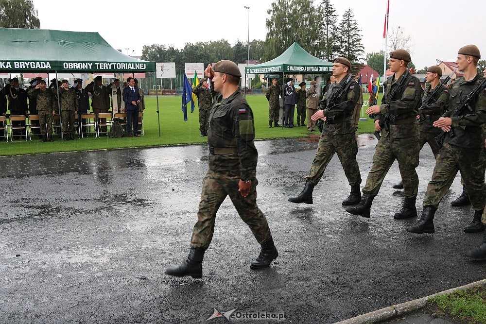 Przysięga żołnierzy z 5. Mazowieckiej Brygad Terytorialnej WOT [15.07.2018] - zdjęcie #19 - eOstroleka.pl
