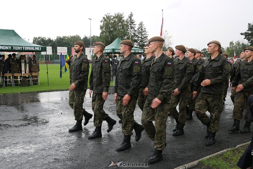 Przysięga żołnierzy z 5. Mazowieckiej Brygad Terytorialnej WOT [15.07.2018] - zdjęcie #16 - eOstroleka.pl