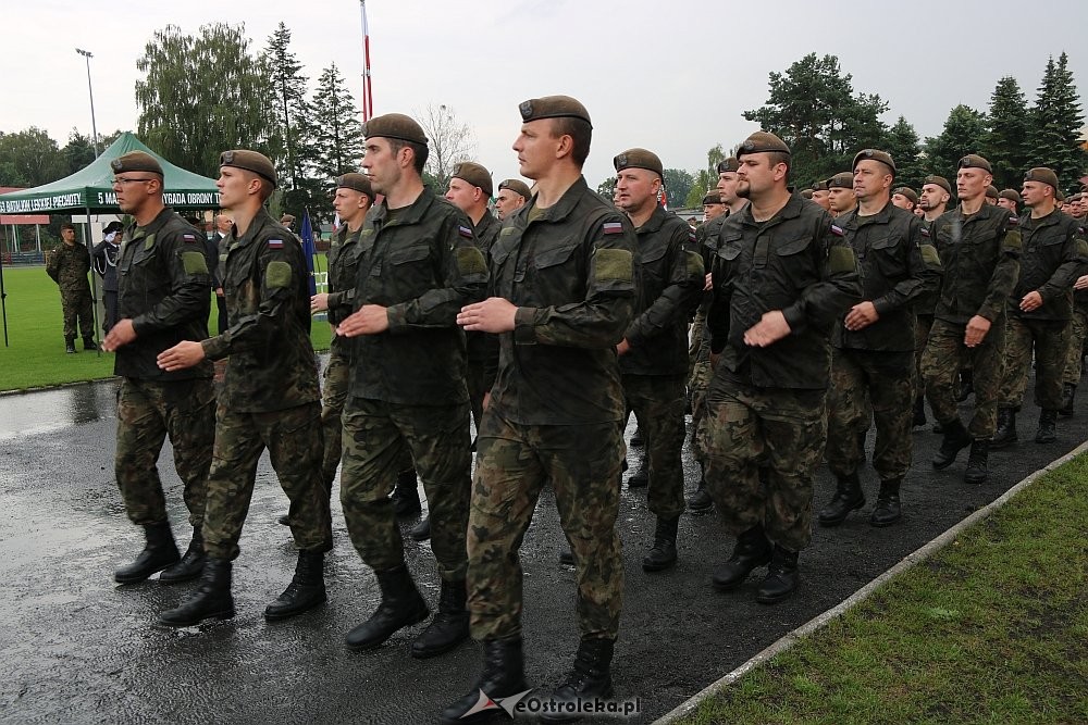 Przysięga żołnierzy z 5. Mazowieckiej Brygad Terytorialnej WOT [15.07.2018] - zdjęcie #9 - eOstroleka.pl