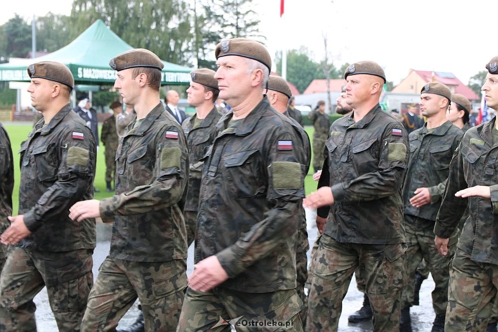 Przysięga żołnierzy z 5. Mazowieckiej Brygad Terytorialnej WOT [15.07.2018] - zdjęcie #6 - eOstroleka.pl