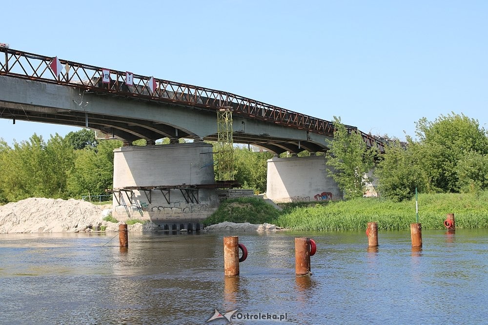 Ostrołęka: Stary most na Narwi przerwany [23.07.2018] - zdjęcie #10 - eOstroleka.pl