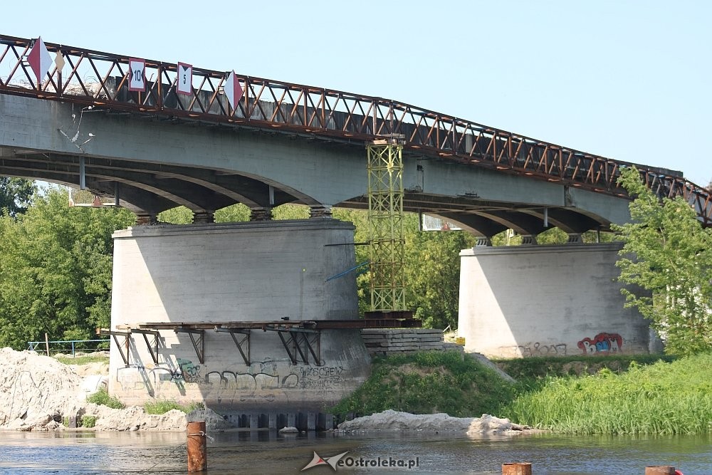 Ostrołęka: Stary most na Narwi przerwany [23.07.2018] - zdjęcie #20 - eOstroleka.pl