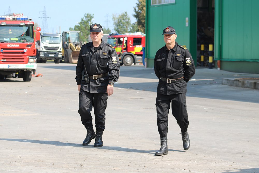 Ostrołęka: Pożar na sortowni śmieci? Spokojnie, to tylko ćwiczenia [17.08.2018] - zdjęcie #107 - eOstroleka.pl