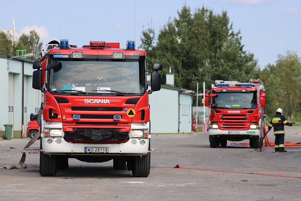 Ostrołęka: Pożar na sortowni śmieci? Spokojnie, to tylko ćwiczenia [17.08.2018] - zdjęcie #85 - eOstroleka.pl
