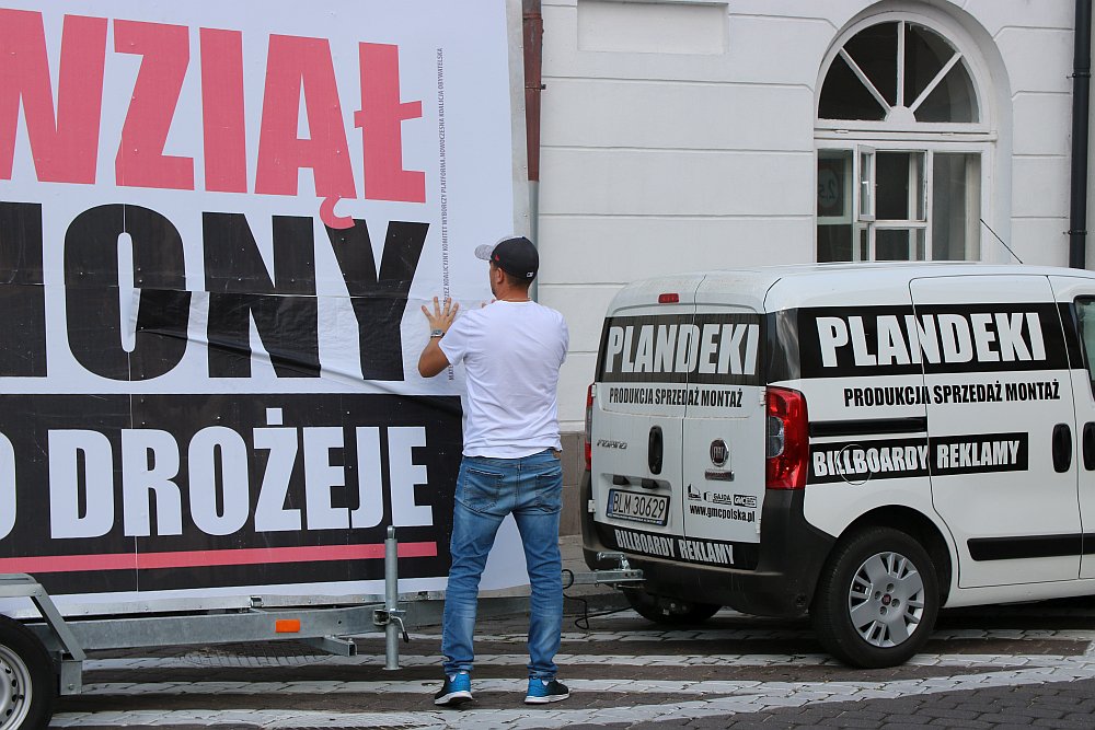 Konwój wstydu w Ostrołęce. Koalicja PO i .Nowoczesnej rozpoczyna kampanię wyborczą [04.09.2018] - zdjęcie #25 - eOstroleka.pl