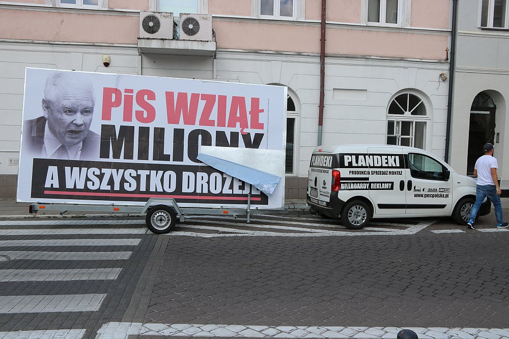Konwój wstydu w Ostrołęce. Koalicja PO i .Nowoczesnej rozpoczyna kampanię wyborczą [04.09.2018] - zdjęcie #27 - eOstroleka.pl