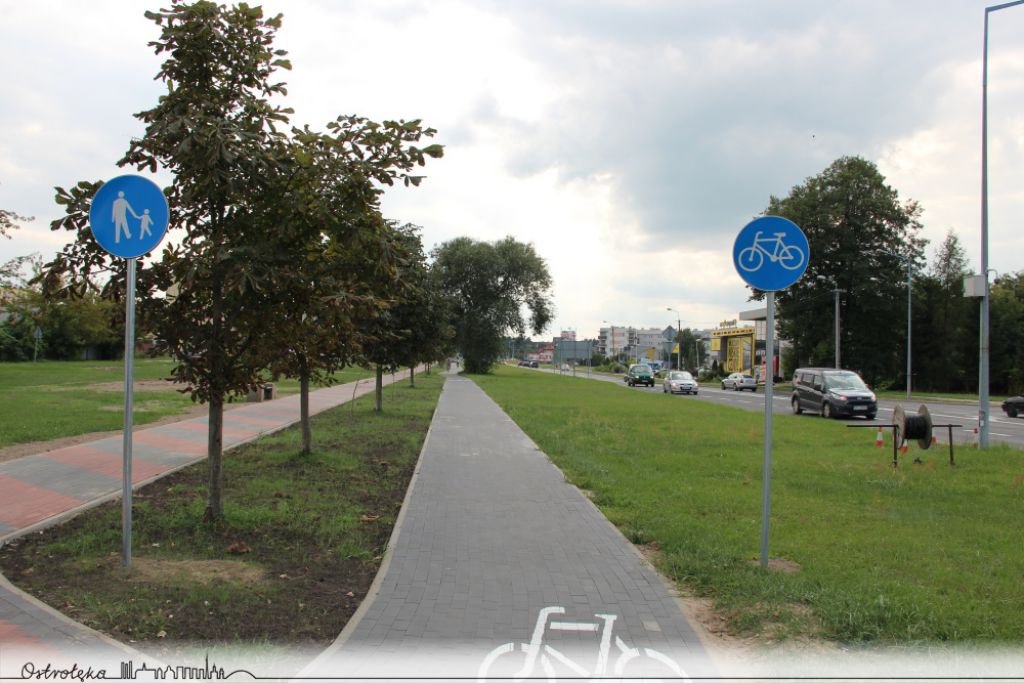 Ostrołęka: Można już korzystać ze ścieżki rowerowej wzdłuż ulicy Steyera [03.09.2018] - zdjęcie #2 - eOstroleka.pl
