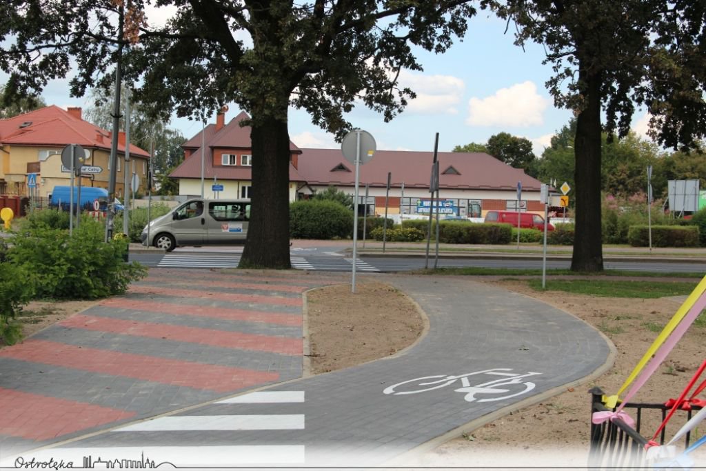 Ostrołęka: Można już korzystać ze ścieżki rowerowej wzdłuż ulicy Steyera [03.09.2018] - zdjęcie #6 - eOstroleka.pl