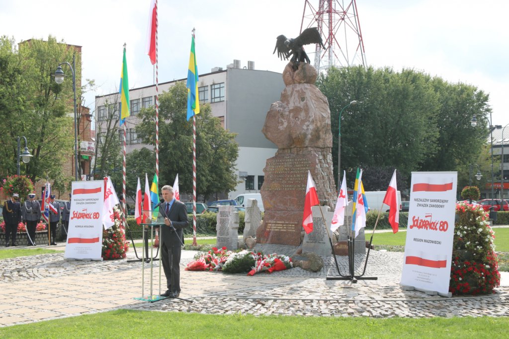 Ostrołęcka Solidarność świętowała 100. rocznicę odzyskania przez Polskę niepodległości [05.09.2018] - zdjęcie #14 - eOstroleka.pl