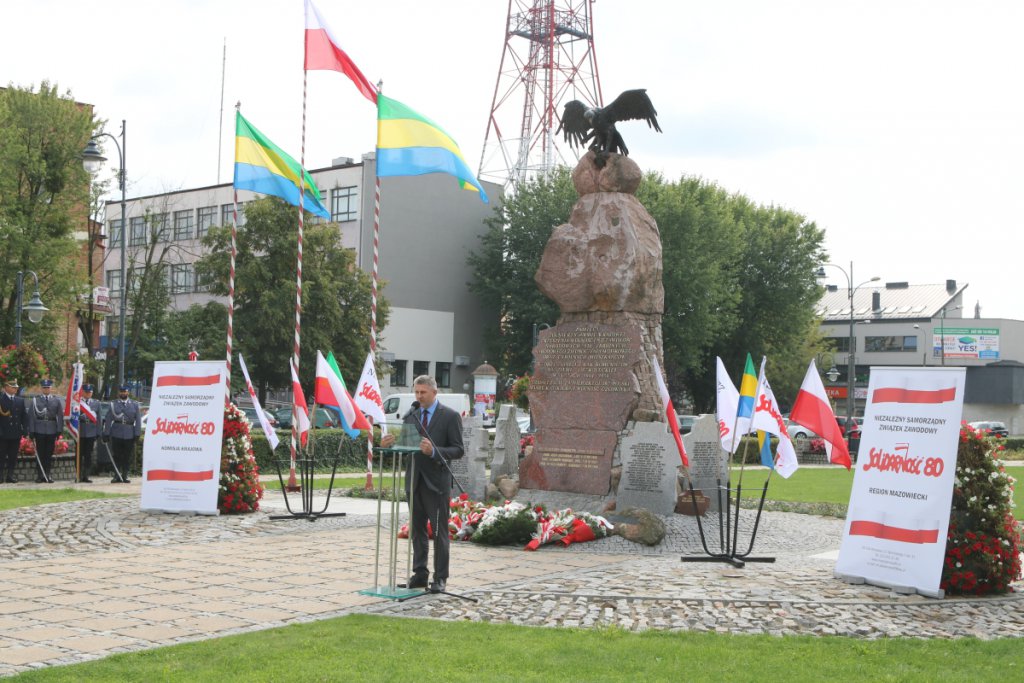 Ostrołęcka Solidarność świętowała 100. rocznicę odzyskania przez Polskę niepodległości [05.09.2018] - zdjęcie #26 - eOstroleka.pl