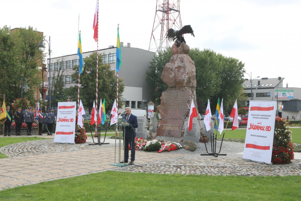 Ostrołęcka Solidarność świętowała 100. rocznicę odzyskania przez Polskę niepodległości [05.09.2018] - zdjęcie #28 - eOstroleka.pl