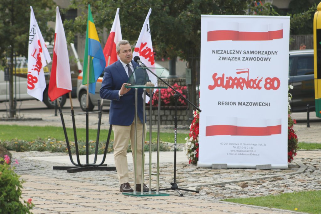 Ostrołęcka Solidarność świętowała 100. rocznicę odzyskania przez Polskę niepodległości [05.09.2018] - zdjęcie #43 - eOstroleka.pl