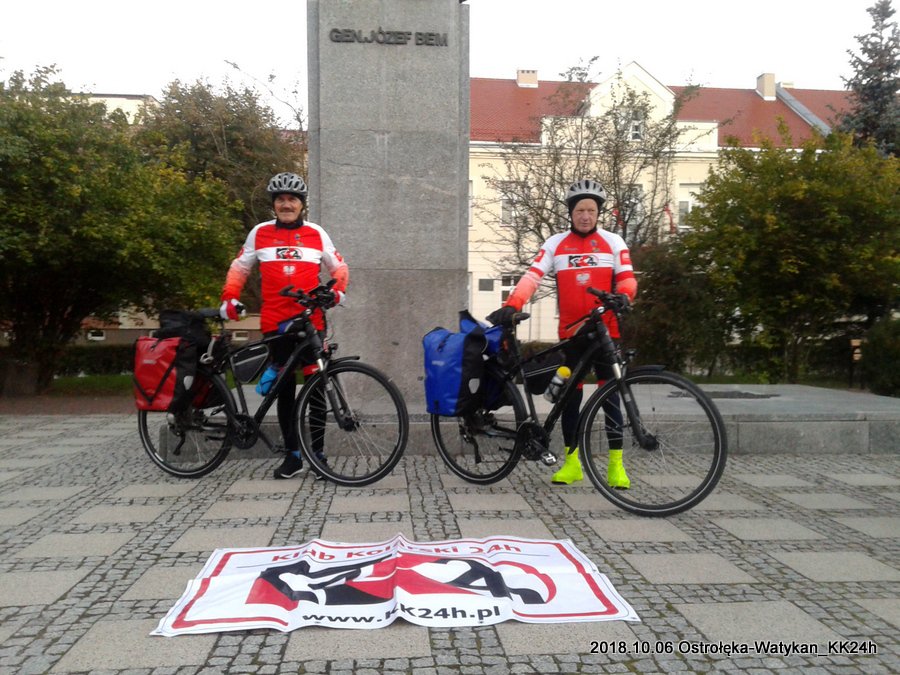 Start rowerowej pielgrzymki z Ostrołęki do Watykanu [06.10.2018] - zdjęcie #4 - eOstroleka.pl