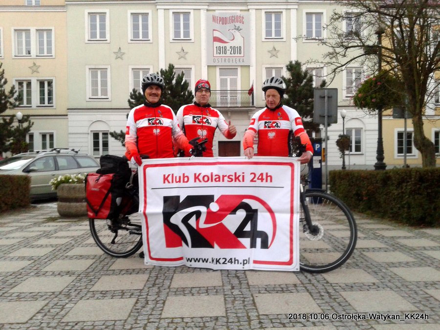 Start rowerowej pielgrzymki z Ostrołęki do Watykanu [06.10.2018] - zdjęcie #6 - eOstroleka.pl