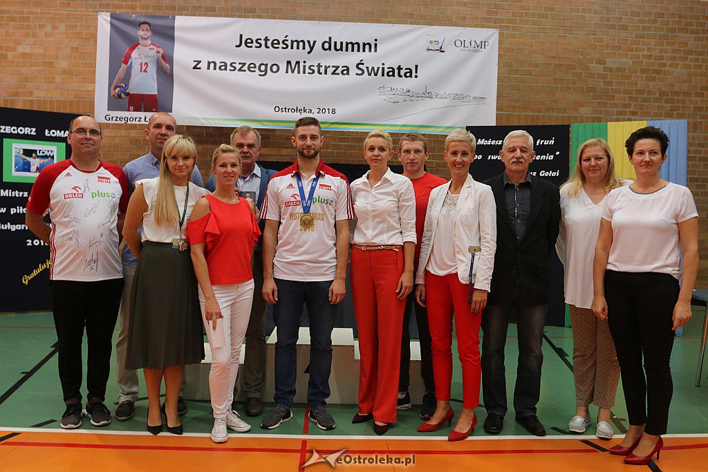 Spotkanie z mistrzem świata Grzegorzem Łomaczem [08.10.2018] - zdjęcie #35 - eOstroleka.pl