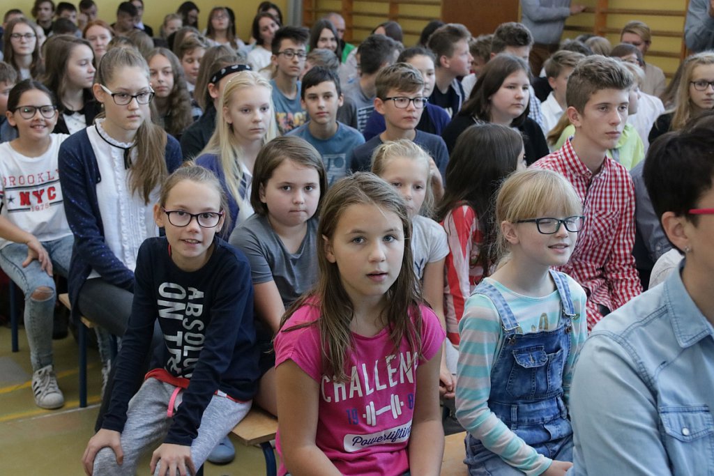 Pasowanie na ucznia w Szkole Podstawowej nr 3 [12.10.2018] - zdjęcie #26 - eOstroleka.pl