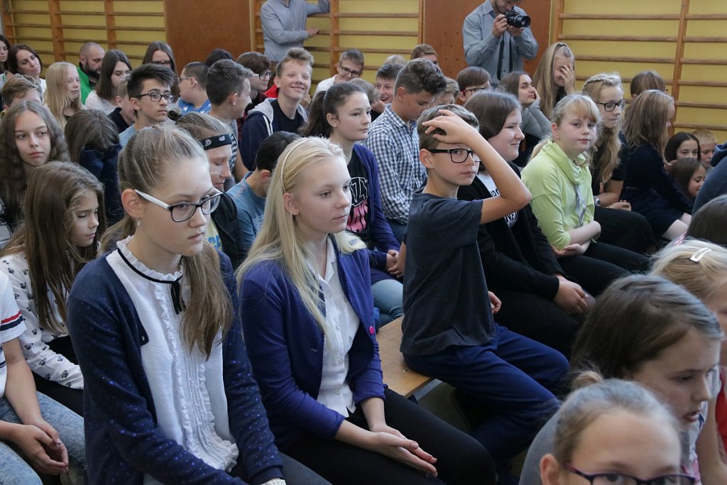 Pasowanie na ucznia w Szkole Podstawowej nr 3 [12.10.2018] - zdjęcie #30 - eOstroleka.pl