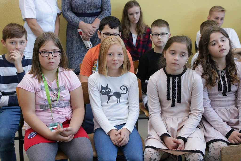 Pasowanie na ucznia w Szkole Podstawowej nr 3 [12.10.2018] - zdjęcie #38 - eOstroleka.pl