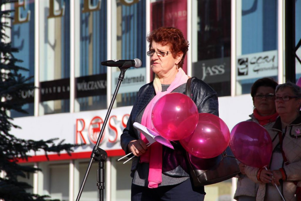 Marsz Różowej Wstążki w Ostrołęce [13.10.2018] - zdjęcie #10 - eOstroleka.pl