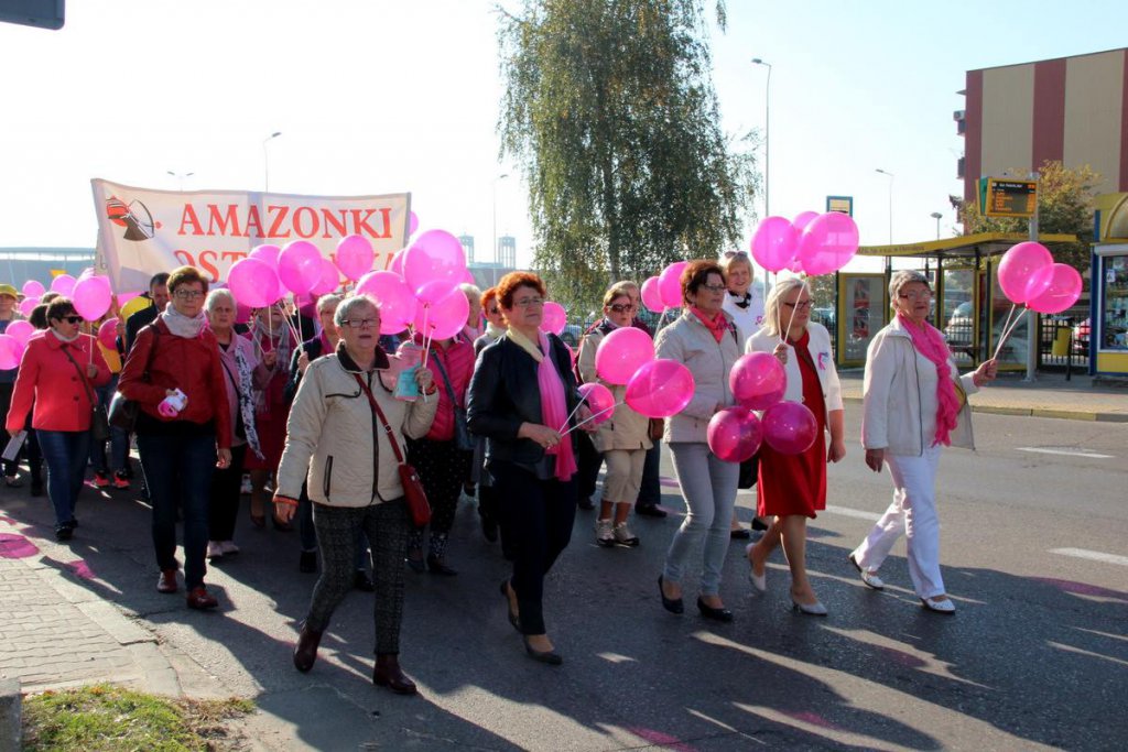 Marsz Różowej Wstążki w Ostrołęce [13.10.2018] - zdjęcie #25 - eOstroleka.pl