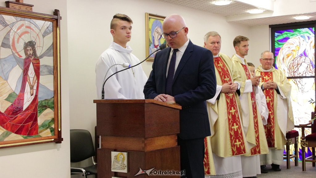 Przekazanie relikwii św. Jana Pawła II do szpitalnej kaplicy [17.10.2018] - zdjęcie #40 - eOstroleka.pl