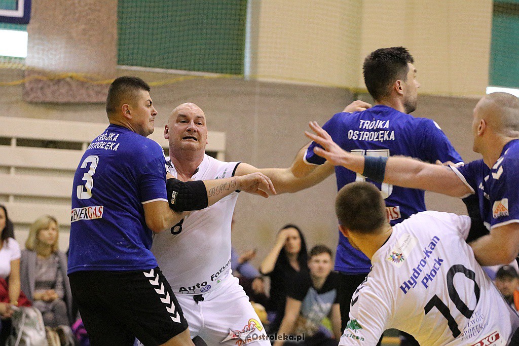 Trójka Ostrołęka - SPR Handball Płock [28.10.2018] - zdjęcie #23 - eOstroleka.pl