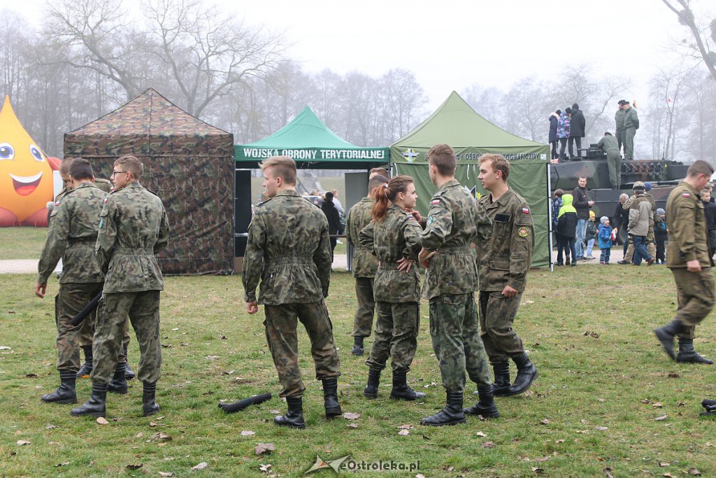 Ostrołęka: Trwa piknik militarny na Fortach Bema [10.11.2018] - zdjęcie #18 - eOstroleka.pl